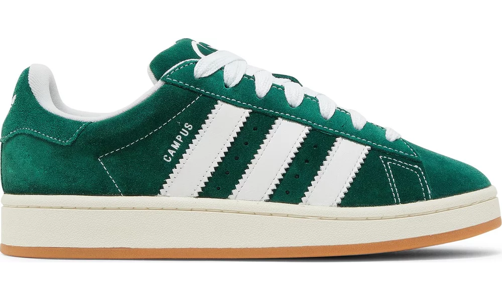 Adidas campus hotsell dark green